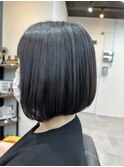 前下がりボブ
