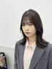 【鈴木限定】前髪顔周りカット+カラー+韓国Tr【平日ご新規さまのみ】￥11000