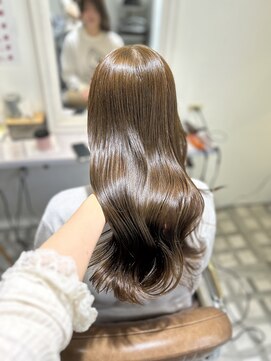 ブリーチなしダブルカラー