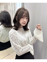 ボタン テンジン(VOTAN tenjin)&nbsp;【杉本大地】韓国ヘア/ミディアムレイヤー/オリーブベージュ