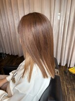 ヘアーイーダッシュ(HAIR E') ミディアム カラー