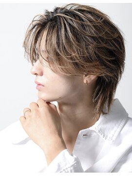 アストラ(ASTRA) MEN’S HAIR/波巻きツイストスパイラル/リバースセンターパート