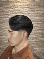 アールドボーテ 理容室(R de Beaute) 銀座 ビジネスフェード 七三分け