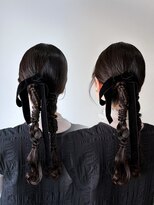 シャンブルミエル(chambre miel) タイトな編み下ろし