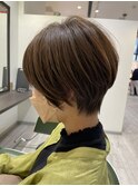 軽めショートボブ