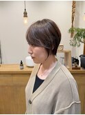 福原　襟足スッキリショートボブ