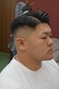 サイドパート【八王子/理容室/床屋/顔剃り/シェービング】