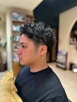 ヘアリゾート粋 ティガ 池袋店(tiga)&nbsp;メンズ/刈り上げ/ニュアンスパーマ/