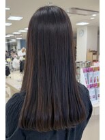 ケンジ 平塚ラスカ店(KENJE) ブラウンベージュ/ブラウンカラー/顔まわりカット/平塚