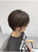白髪ぼかし/白髪ぼかしハイライト/白髪染め/透明感/窪/有松/金沢