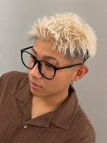 オブジェ ナチュレ(OBJE’T nature)&nbsp;メンズカット/ケアブリーチ/ハイトーンホワイト