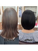 モンド ヘアクリエーション 和田店(monde hair creation)&nbsp;【monde】before × after × 髪質改善