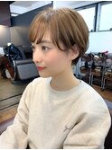【畑中正敏】20代30代40代◎小顔丸みくびれショート、ボブ