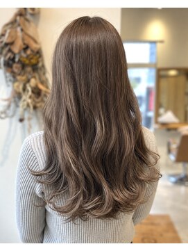 リエットヘアー 西尾市杢左店(Lie-et. hair) 西尾市で話題の髪質改善カラー♪大人の透明感ツヤ髪