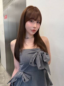 NOVA【12/1 OPEN (予定)】の写真/縮毛矯正の不自然さを解消！再生髪質改善の極上さらさらストレートと、ミリ単位の顔まわりカットで小顔に♪
