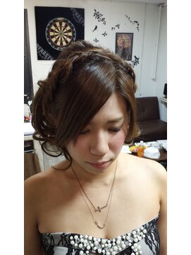 トータルビューティーサロン アイム(total beauty salon Aim) 編み込みアップ