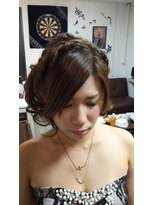 トータルビューティーサロン アイム(total beauty salon Aim) 編み込みアップ