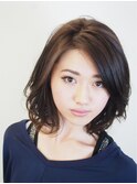 30代~40代にオススメ!ゆるパーマボブ♪