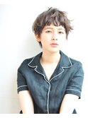 メンズライクなマッシュショート tricca代官山 stylist小走祥菜