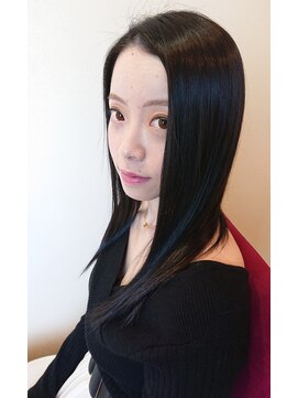 ユニットコンプレックス 名取店(UNIT complex) ツヤ髪ストレートヘア