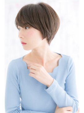 ヘアアンドビューティー ミック(Hair & Beauty miq) 前下がり小顔マッシュショートa