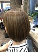 艶々キュートボブ