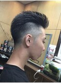スッキリ刈り上げヘア