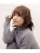 ヘアーアンドメイクトラスト(HAIR&MAKE TRUST)&nbsp;ミディアムヘア/イルミナカラー/ベージュカラー