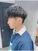 メンズイチオシ☆ツイスト×ブルーアッシュ