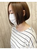 【ひとみ】前下がりボブ