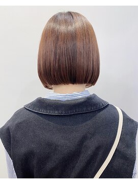 モリオフロムロンドン 松戸店(Morio from London) 【松戸 石山】切りっぱなしボブ ミニボブ 前髪あり