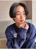 ハンサムショート　大人ボブ　○堀越太真樹