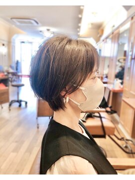 スニップ(Snip) 20代30代40代大人可愛い小顔丸みショートウルフカット