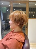 まーるいショートヘア