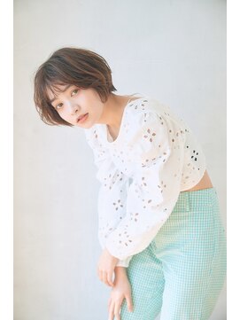 リトル 鹿児島中央(little) ベビーバングふんわりショート