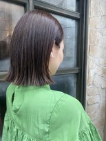 シャル オカチマチ 上野御徒町(shalu) 切りっぱなしボブ