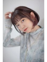 アッシュ 清瀬店(Ash)&nbsp;【髪質改善】パープル系イヤリングカラー　Ash清瀬 大嶋