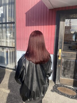 パウダーヘアー ルミニティ(powder hair luminity) チェリーレッドブラウン