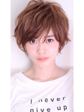 リークフー(Ree cu fuu) くせ毛風ウルフパーマ前髪パーマミニウルフアッシュベージュ