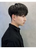 カルマパーマ/ベリーショート/ダークアッシュ/ニュアンスパーマ