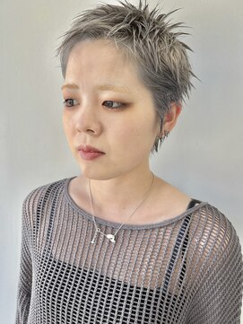 ヘアー アイス 御器所本店(HAIR ICI) 20代30代40代大人アッシュグレージュダブルカラー美肌