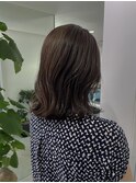 【白髪ぼかし】細めハイライトグレージュ