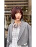 ＊デザインカット＋ハイクオリティな選べるケアトリートメント￥8750