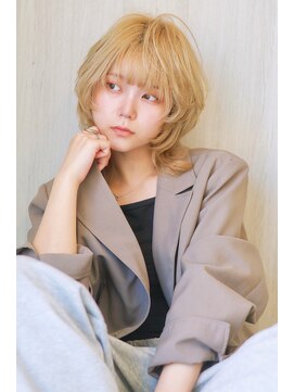 ウィル 西宮店(WiLL) 【大人可愛い20代30代40代】ハイトーンウルフ