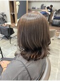 グレージュボブ