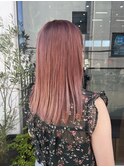 透け感！ピンクベージュ
