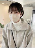 イメチェンハッシュカットフルバング似合わせカット新宿