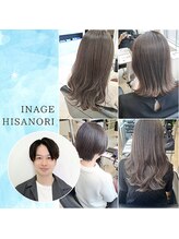 【稲毛 久紀】大人女性に大人気白髪ぼかしカラー×今ドキヘアはお任せ★Instagram@air_inage[神戸/三ノ宮]