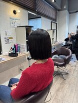 コワファーストナガサキシャンプーボーイ(COIFF1RST NAGASAKI SHAMPOO BOY)&nbsp;ぱつっとボブ