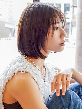 ドーチェ 瓢箪山(DOCHE) 伸ばしかけボブ×顔回りカット